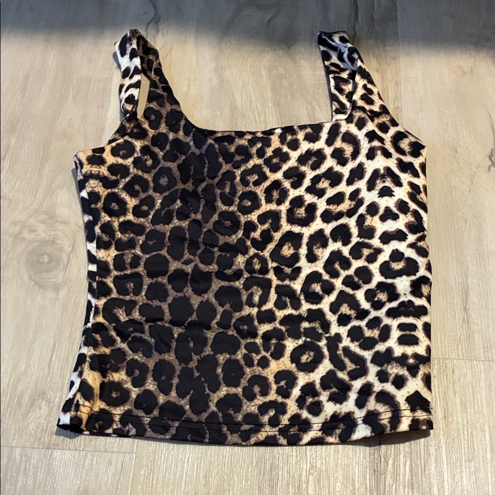 SHEIN Leopard Print Tank Top